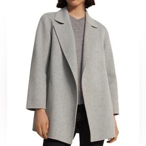 Theory Clairene Jacket in Double-Face Wool-Cashmere